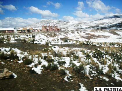 La nevada considerada beneficiosa, también provocó daños en cultivos