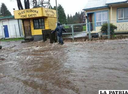 Las torrenciales lluvias en Chile dejan 481 damnificados