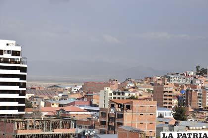 Intenso frio en la ciudad de Oruro