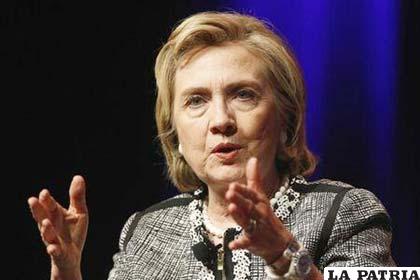 Exsecretaria de Estado de EE.UU., Hillary Clinton