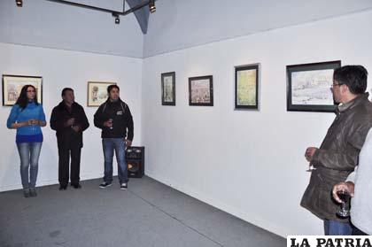 Inauguración de exposición de pinturas