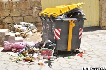 La acumulación de basura es un mal crónico en Oruro