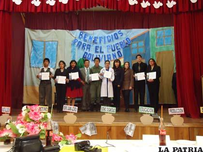 Participación de la Unidad Educativa “San Ignacio de Loyola”
