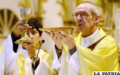 El Arzobispo de Cochabamba Monseñor, Tito Solari