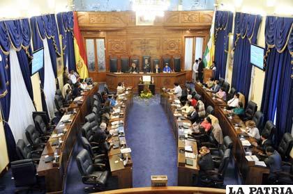 Senado priorizará juicio a magistradas del Tribunal Constitucional Plurinacional