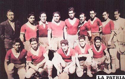 El equipo de American Machacamarca, campeón en 1939