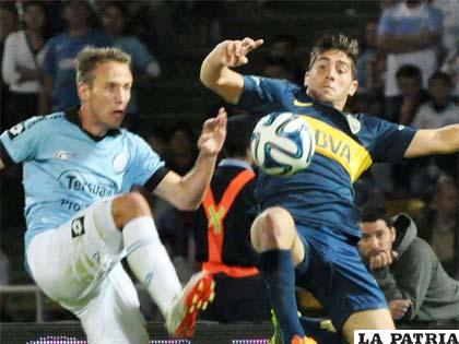 Boca logró una sufrida victoria ante Belgrano