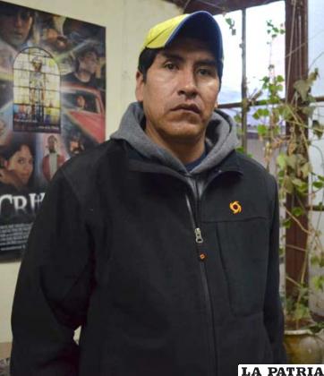 Concejal de Caracollo, Claudio Choque