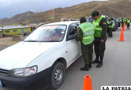 Control en carreteras tuvo resultado positivo en la prevención de accidentes