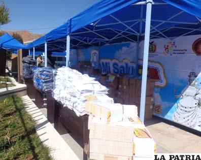 Insumos y otros materiales costaron aproximadamente 1,5 millones de bolivianos al Municipio