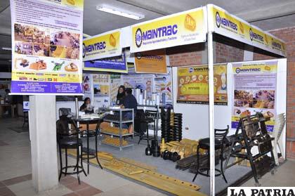 Maintrac expone productos para la industria