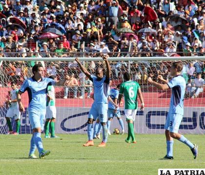 Callejón anotó el gol de Bolívar en el minuto 35