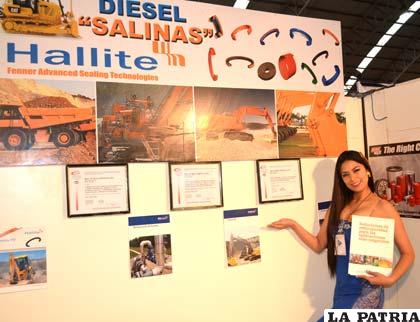 Diesel “Salinas” representante de la marca Hallite en Bolivia