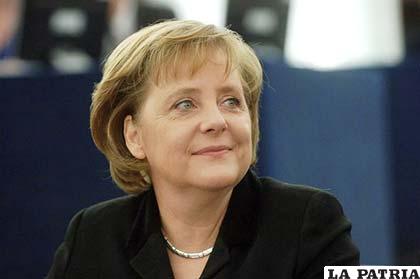 Canciller federal alemana, Angela Merkel