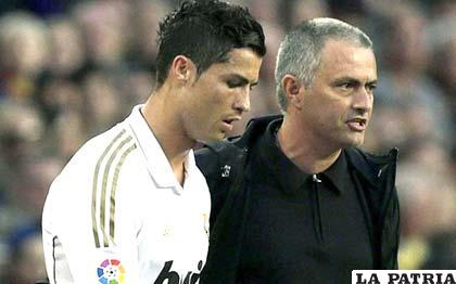 Ronaldo asegura que no fue muy buena su relación con Mourinho