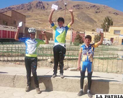 Ancalle, Lima y Gutiérrez ganadores de la prueba