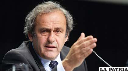 Michel Platini, recibe el apoyo de varias federaciones