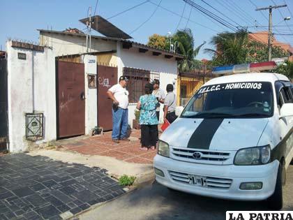 La casa donde murió el profesor