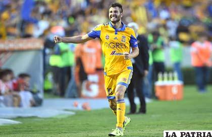 André Pierre Gignac es la figura de Tigres /conmebol.com