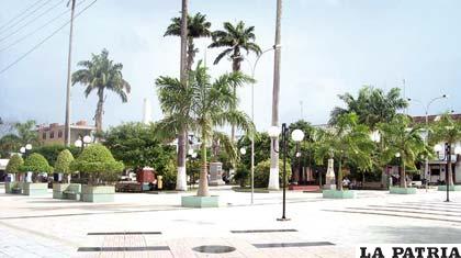 La plaza principal de Cobija /mirabolivia.com