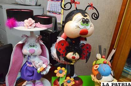 Se enseñará a elaborar hermosas figuras en taller de goma eva