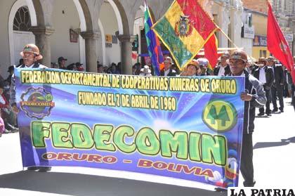 La Fedecomin en otra fase que no es el subsuelo