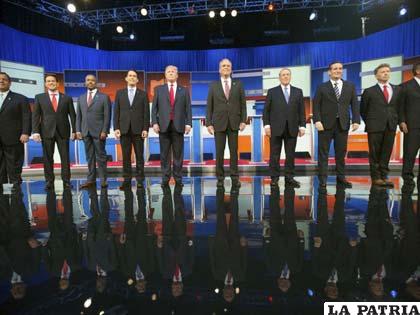 Pocas propuestas en primer debate republicano /noticieros.televisa.com