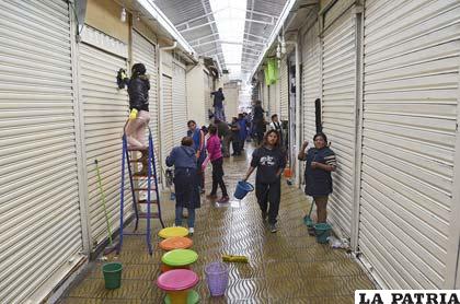 Desde el lunes retoman la campaña de limpieza de mercados