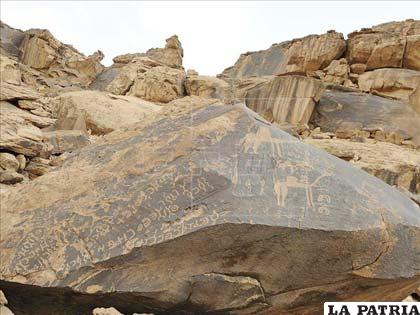 Los árabes esculpieron en las rocas de Shueimes y Yobba miles de figuras
/efe.com