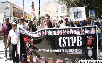 Periodistas pendientes de la situación de la libertad de expresión en Bolivia /elpotosi.net