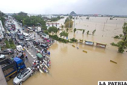 China en estado de alerta ante desastres ocasionados por un tifón /liberal.com.mx