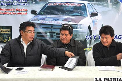 Durante la presentación de la competencia