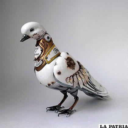 La paloma está inspirada en los orígenes de la vida