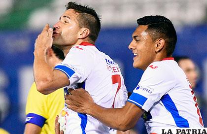 Cristian Colman fue autor del gol del triunfo de Nacional
