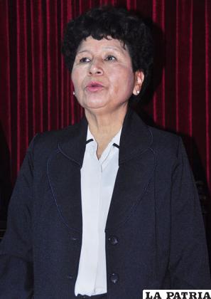 Judith Ramos, nueva vocal del Tribunal Electoral de Oruro