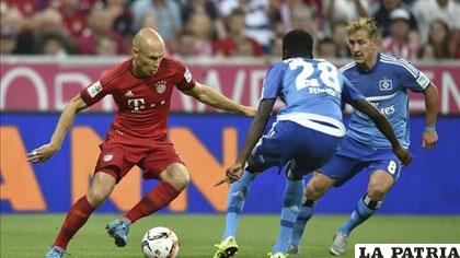 Como siempre Robben fue la figura del partido /libero.pe