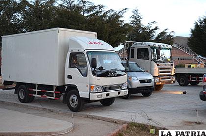 Camiones JAC Motors traídos por Imcruz