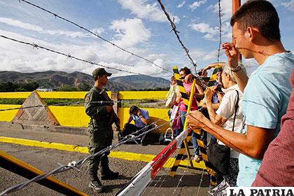 Deportados en la frontera Colombiana-Venezolana /nacion.com