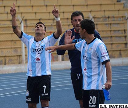 José Gabriel Ríos fue autor de los dos goles de Ciclón /APG