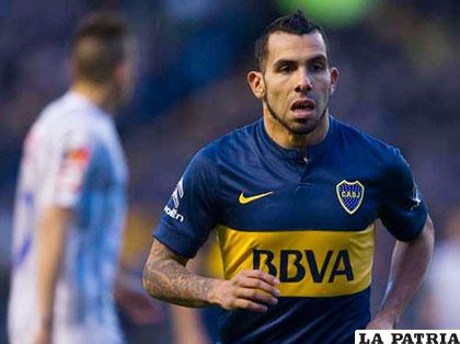Carlos Tévez anotó de penal para Boca Juniors /ole.com