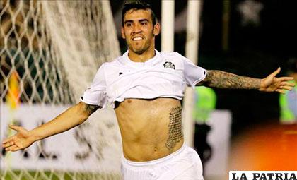El delantero del Olimpia de Paraguay José Ariel Nuñez /holaciudad.com