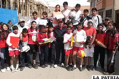 Los ganadores del certamen que se realizó el fin de semana