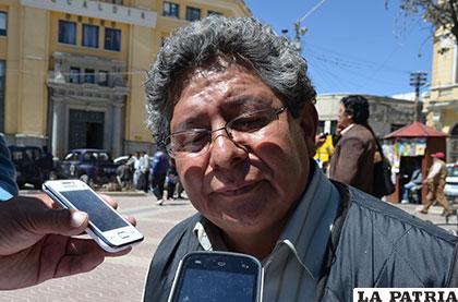 Armando Leyza informa de las actividades de Abaiem Oruro