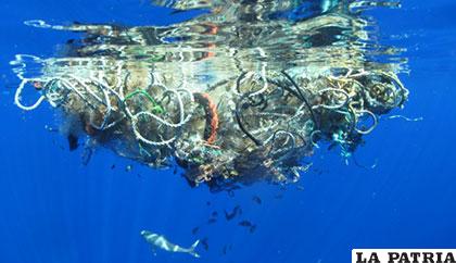 Hace más de tres décadas que el océano presenta enormes cantidades de basura