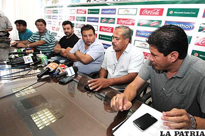 Durante la presentación de Baldivieso /APG