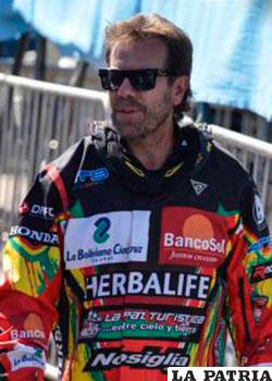 Nosiglia aseguró su participación en el próximo Rally Dakar 2016 /DIEZ.COM