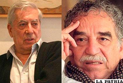 Los escritores Mario Vargas llosa y Gabriel García Márquez /andina.com.pe