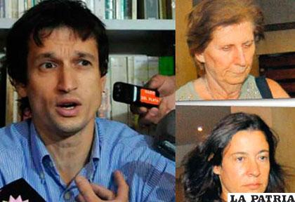 Lagomarsino, la madre y la hermana de Nisman /losandes.com.ar