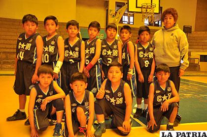 El equipo de Atlético Nacional en Premini niños
