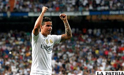 James Rodríguez marcó un golazo para la victoria de Real Madrid ante Betis 5-0 /AS.COM